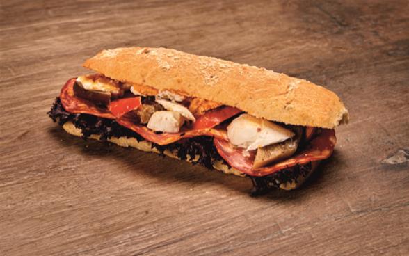 Ventricina-gourmet sandwich